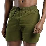 Rocky Green Short d'entraînement à séchage rapide pour homme avec doublure intérieure – Short de course athlétique léger de 12,7 cm pour la gym, l'entraînement en plein air et les activités d'été