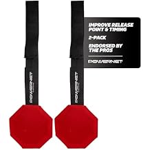PowerNet Windmill Trainer Softball Pitching Aid, Improves Release Point & Timing, Instant Feedback Softball Training Equipment, Adjustable Pitching Trainer, 2 Pack