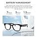 Luqeeg Smart Camera Glasses, AI Glasses with 5MP HD Camera, 26 Languages Real Time Translation, Music Playback, Voice Wake Up, Phone Calls, WiFi Transfer, Touch Control (#2)