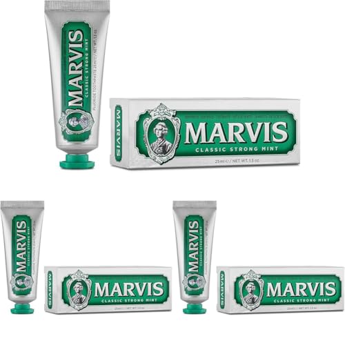 CLASSIC STRONG MINT toothpaste 25 ml (Confezione da 3)