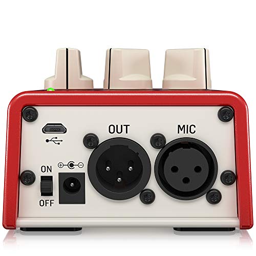 Tc-Helicon P0DDW Tc Helicon Mic Mechanic 2 Ultra-Simple Battery-Powered Vocal Effects Stompbox thumb #3