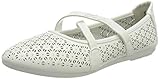 TOM TAILOR Jungen Mädchen 5372501 Ballerinas, White, 32 EU