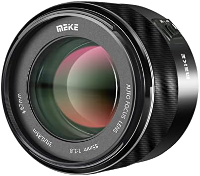 Objektyvas Meike 85mm Canon EF — galinė pusė