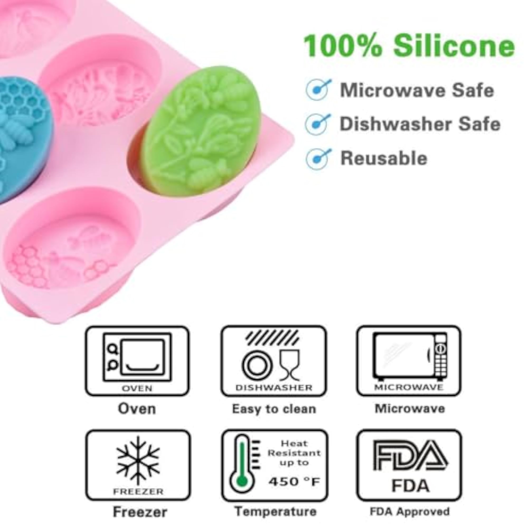 Honeybee Silicone Mould for Chocolate and Craft Making