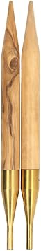 AddiClick Nature Olivewood Interchangeable Needle Tips 10.0 mm
