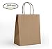 Produktbild UChic 20 STÜCKE 6 '' X 3,2 '' X 8,4 '' Natürliche Kraft Papiertüten, Einkaufstaschen - Geschenktüte Mit Griff Braun Merchandise Einzelhandel Taschen