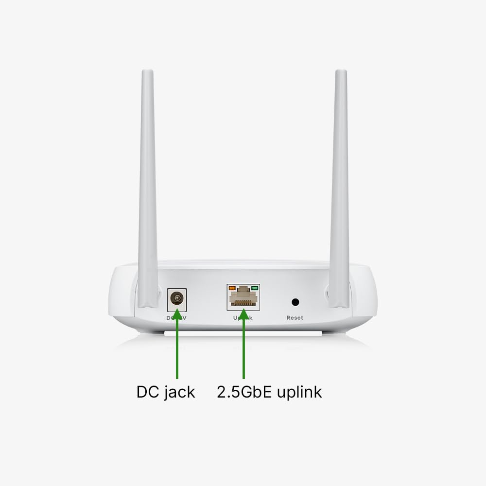 Zyxel WiFi 7 BE5100 Punto de Acceso Inalámbrico | Instalación en Escritorio | 4 Flujos Doble Radio | con Adaptador de Corriente y Cable Ethernet | Gestión en Aplicación, Nube o Independiente [NWA30BE]