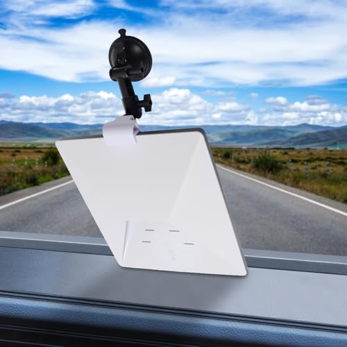 Starlink Mini Dash Mount for Car Dashboard Angle-Adjustable Suction Cup Mount Accessories with Strong Hold Stable Starlink Mini Mounting Kit for Driving Road Trips and Most Vehicle Use (Style*A)