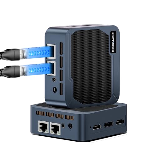 Image of C2 Mini PC 11 Pro, N95 Mini Desktop Computers 12GB LPDDR5 RAM 512GB SSD Micro PC, Dual 1000Mbps NIC LAN, HDMI 2.0, WiFi 5, BT 5.0, 4K Triple Display, Small PC for Business Home