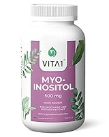 Myo-Inositol 500mg • 180 Kapseln (3 Monate Vorrat) • Myo-Inositol-Kapseln von Vita1® sind besonders für Veganer und Vegetarier