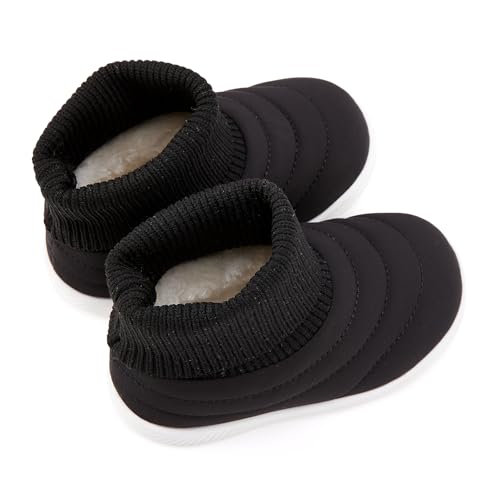 BMCiTYBM Baby Boy Girl Snow Boots Infant Warm Winter Booties Slip On Lightweight Outdoor Indoor Sock Shoes for First Walkers 6 9 12 18 24 Months4