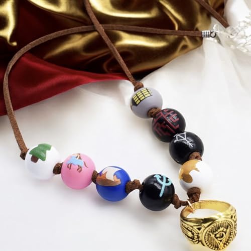 PRINCESS CUTENESS STORE Annabeth Chase Handmade Wooden Bead Camp Half Blood Greek Demigod Percy Jackson Necklace4