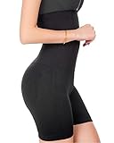 fajas completas negras ❀Diseño de Nalgas especial --- Este faja reductora mientras hace deporte, puede crear una sauna portátil durante entrenamiento. Hace que sudes 3 veces mas de lo normal, acelerando la quema de calorías, manteniendo la temperatura corporal alta y eliminando toxinas, lo que beneficia el proceso de pérdida de peso.