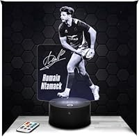 Lampe 3D C. Ronaldo Joueur De Foot, Sport, Idée Cadeau Fan De Foot, Veilleuse