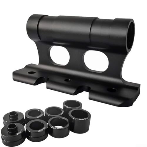Portabicicletas de techo de coche resistente, liberación rápida, apto para camiones, furgonetas y remolques (negro)