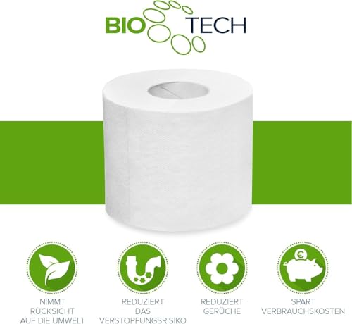 Papernet Bio Tech, 24 Rollen Toilettenpapier, 2-lagig – Ansicht 4