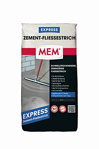 Preisvergleich Produktbild MEM 30609243 Zement-Fließestrich EXPRESS 30 kg