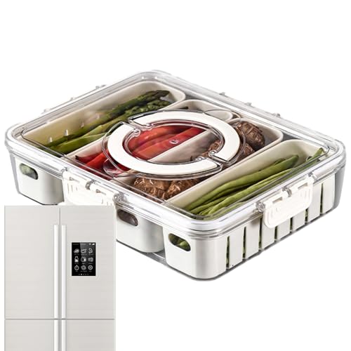 Plateau divisé avec couvercle haut de gamme pour réception et buffet chic