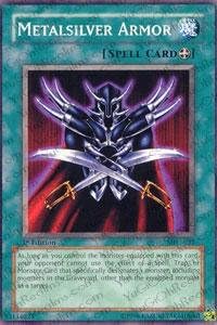Yu-Gi-Oh! - Armadura de Metalsilver (MFC-037) - Magicians Force - Edición ilimitada - Común