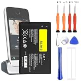 VUXYIT X447 - Batteria di ricambio per telefono compatibile con Siemens SL910 SL910A SL910H con kit di attrezzi di riparazione