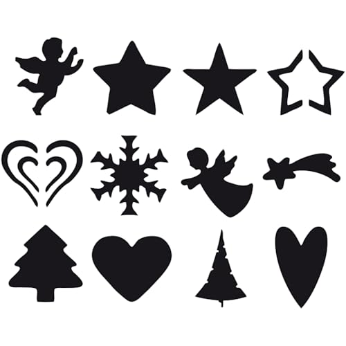 Paper Punches, size 25 mm, christmas motives, 12asstd - Image 4