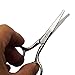 Motanar Professional Safety Grooming Scissors for Personal Care Facial Hair Removal and Ear Nose Eyebrow Trimming Stainless Steel Fine Straight Tip Scissors Men