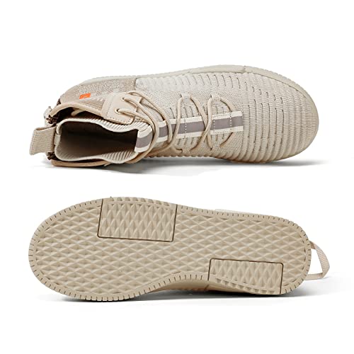 sannax men39s high top fashion sneakers lace up walking shoes breathable running shoes casual athletic hip hop shoes for men