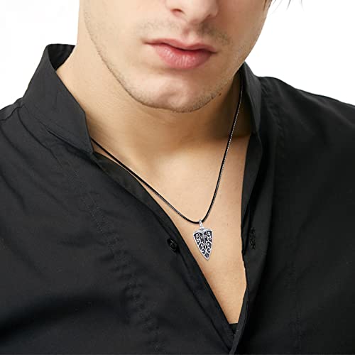 Collier celtique pointe de flèche argent 925 pendentif mixte bijoux tendance - 2