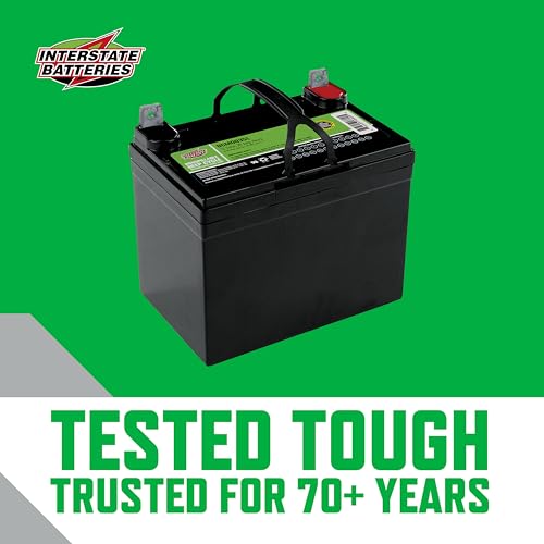 Image of Interstate Batteries Mobility Battery 12V 35Ah Group U1 VRLA AGM L Terminal