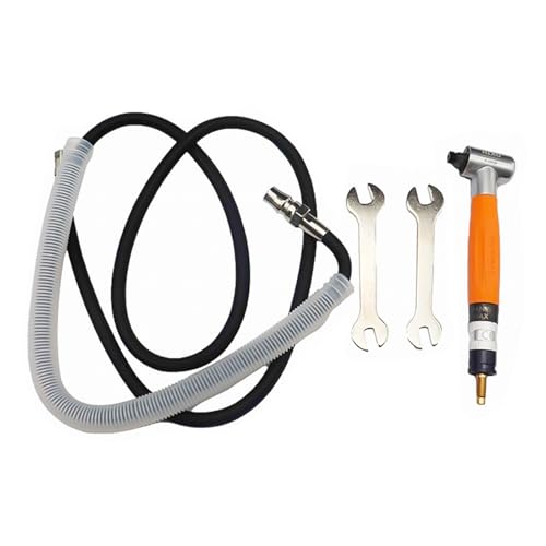 Fzaqwen Manguinda de ángulo Recto Kit de Amoladora de Aire Micoleador de Micro Molinillo Pulido Air Molinillo de Aire Lápiz de Aire Die Molinillo para Chaflia