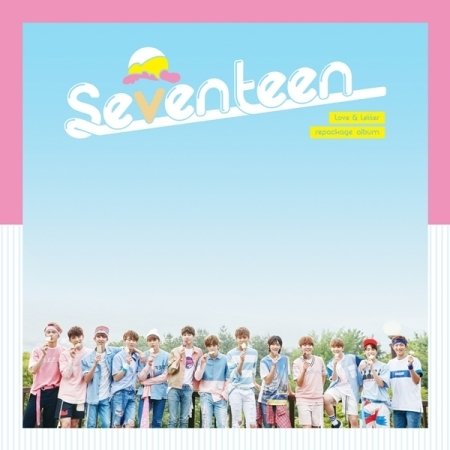 SEVENTEEN VERY NICE LOVE & LETTER 1st Repackage Album 152p Photo Book+3p Photo Card+2p Sticker K-POP Sealed