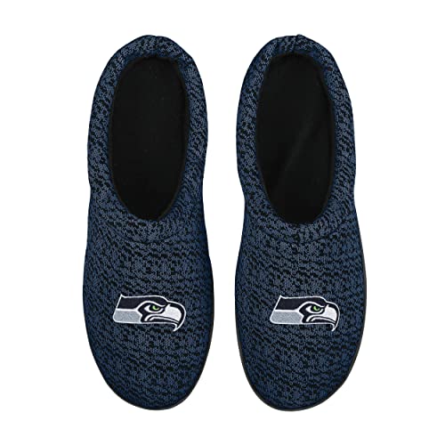 Image of FOCO NFL mens Poly Knit Cup Sole Slipper
