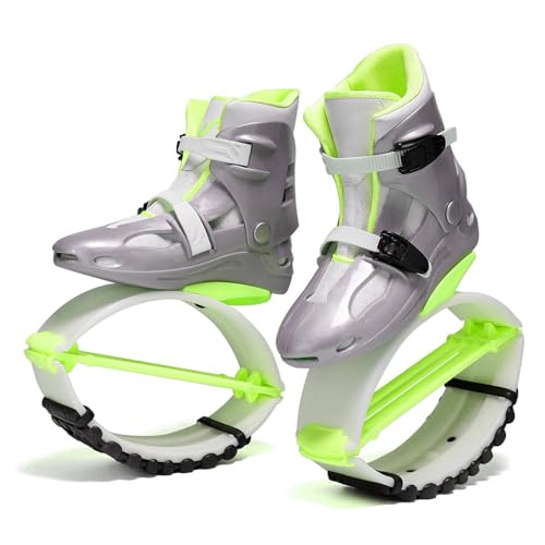 Kangaroo Jump Shoes 4T-spring Kangaroo Bouncing Shoes, Adultos y Adolescentes Interior y Exterior Fitness Entrenamiento Luna Botas Carga 50-130kg