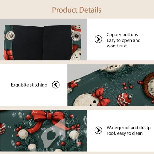 Distributeur de serviettes visage Noël cadeau de table idéal - 4