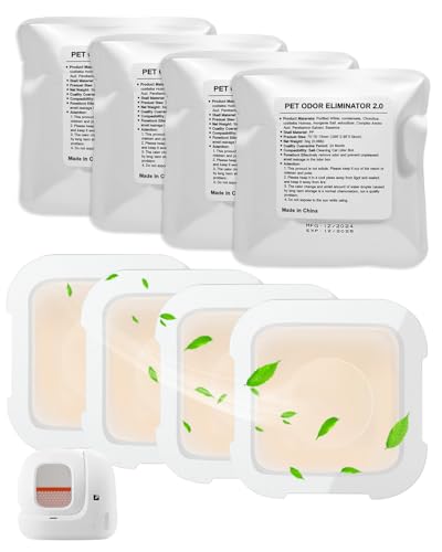 Haliya 8 Stück Geruchsvernichter für Pura Max Pura Max 2 Selbstreinigende Katzentoilette, N50 Geruchsvernichter, Geruchskontrolle