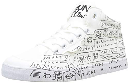 DrunknMunky Boston, Sneaker a collo Alto Uomo