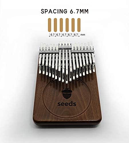 JUJUN Seeds Piscis 34 Chromatic Key Kalimba C-Tuned | Instrument De Piano À Pouce À Panneau Plat Double Couche | Idée De… - Les Beatles, Paul McCartney, John Lennon, RIngo Starr, George Harrison JUJUN Seeds Piscis 34 Chromatic Key Kalimba C-Tuned | Instrument De Piano À Pouce À Panneau Plat Double Couche | Idée De… – Image 7