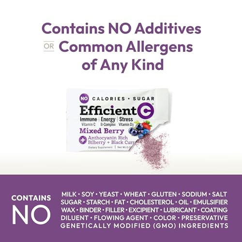 Image of Andrew Lessman ProCaps Efficient C Mixed Berry 90 Drink Packets