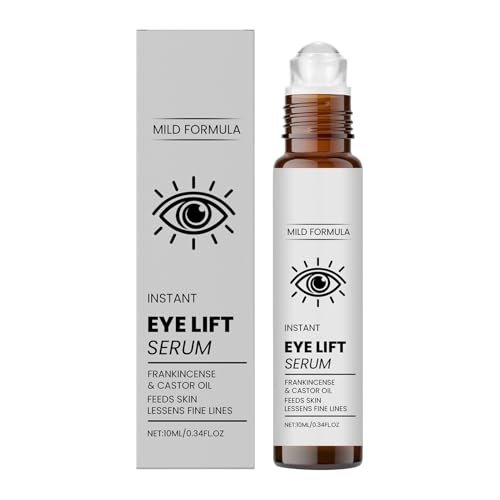 Eye Roller Solution,Contorno de Ojos Hidratante Antiarrugas para Bolsas | Crema Para Ojos Sensibles Todo Tipo Piel Mujeres Hombres Uso Diario Mañana Noche Todas Estaciones