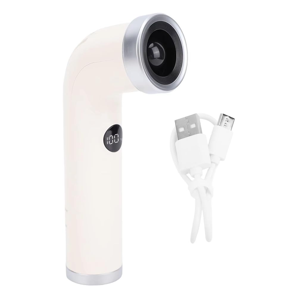 Ventilador portátil sin aspas con pantalla digital y carga rápida Tipo C para verano