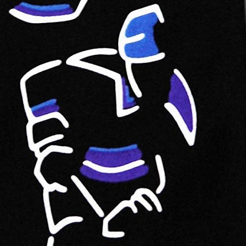 Three Rooker Hockey Ties Player Images Necktie Black Blue Mens - Image 3