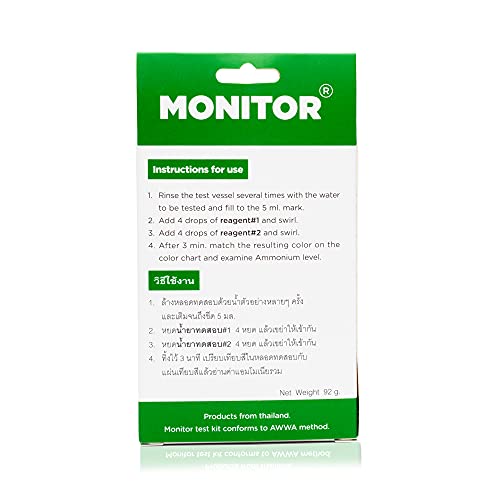 Image of Monitor Nitrite, Ammonia Test KIT Combo Set