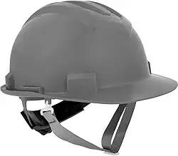 Capacete Aba Frontal, Cinza, Com Jugular E Suspensão Com Catraca, Vonder Plus.