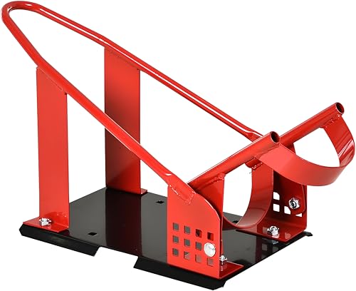 Cavalletto Alzamoto Anteriore, UNIVERSALE, In Metallo, Peso Max 450kg, Anti-Ruggine, Facile Da Montare e Robusto, Con Sezioni Preforate, 27.5x51-69x34 cm