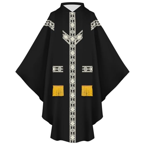 Cosplay prêtre gothique et costume de cour élégant pour tenue de spectacles et fêtes