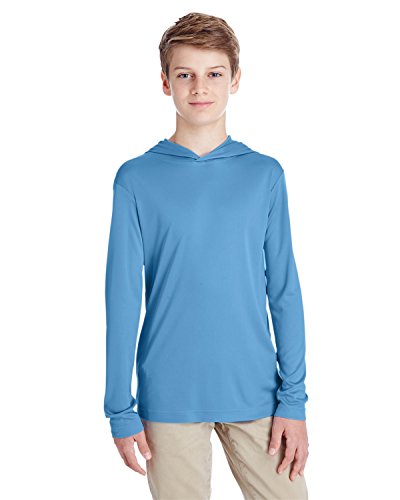 Team 365 Youth Zone Performance Hoodie M SPORT LIGHT BLUE