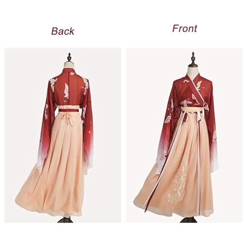 Vestido escénico ajustable traje chino de mujer fácil de combinar 2