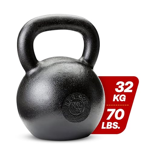 RKC - Russian Kettlebell Sets, Kettle Bell with Comfortable Grip for Strength Training, Kettle Bells for Safe Cardio at Home, Ergonomically Designed Kettle Ball for Muscle Toning, 70 lbs