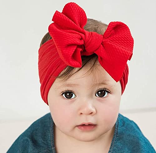 ANNA CREATIONS Premium Designer Soft Bow Hairband Headband For Baby And Girls 6 Count (Pack of 1) - Image 3