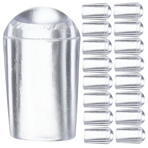 Alipis 100pcs Pvc End Cap Hooks Covers Wall Hanging Hook End Caps Plastic Screw Protectors for Wire Wire Thread Protectors